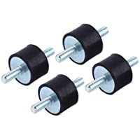 Yosoo Health Gear M10 Soporte de Goma- 4 Piezas M10 40 x 30 Bomba de compresor de Aire Amortiguador antivibraciones de…